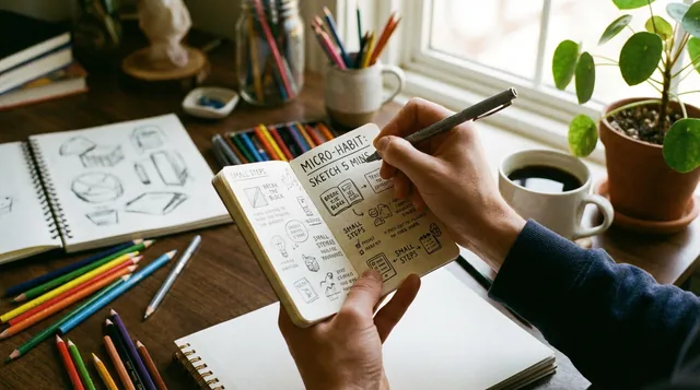 Small Steps to Restart Your Creative Engine